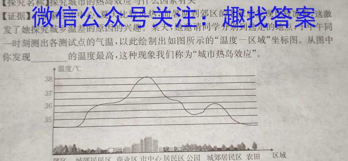 NT教育·2023-2024学年第一学期10月高三阶段测试卷（全国卷）q物理