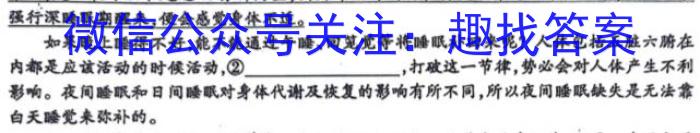 [今日更新]河南省2023-2024学年度高三一轮复习阶段性检测（四）语文