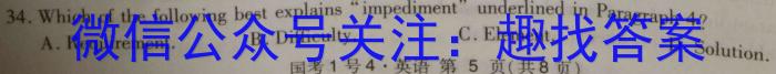 河南省郑州市2023-2024学年上学期高一年级期中联考试题英语