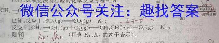 j高考快递 2024年普通高等学校招生全国统一考试·信息卷(八)8新高考版化学试卷答案