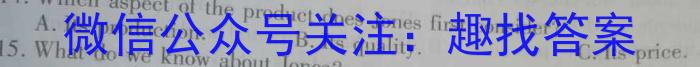 河南省2023-2024学年上学期九年级第三次核心素养检测英语