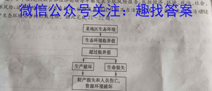 江苏省南通市海安市2025届高三期初学业质量监测试卷地理试卷答案