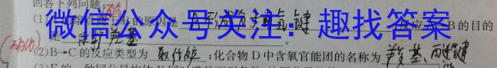 智ZH河南省2024年中招模拟试卷(六)地理试卷答案