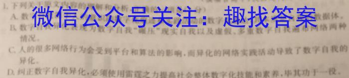 江西省2024年九年级第一次效果检测/语文