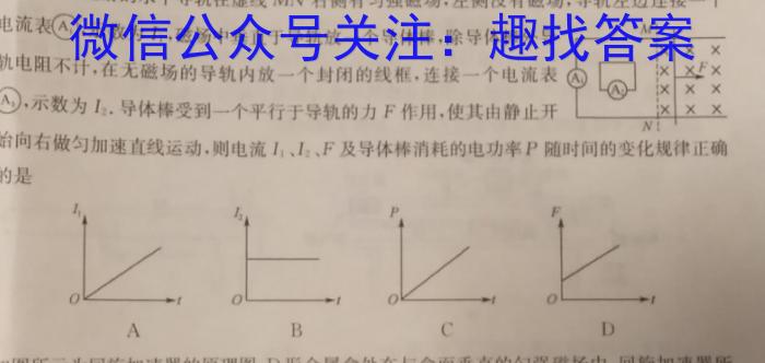 2023-2024学年河南省三甲名校原创押题试卷（一）物理试卷答案