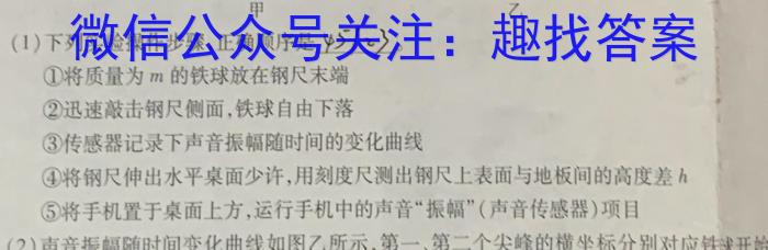 辽宁省鞍山市2024-2025学年海城市九年级（上）开学考测试物理试题答案