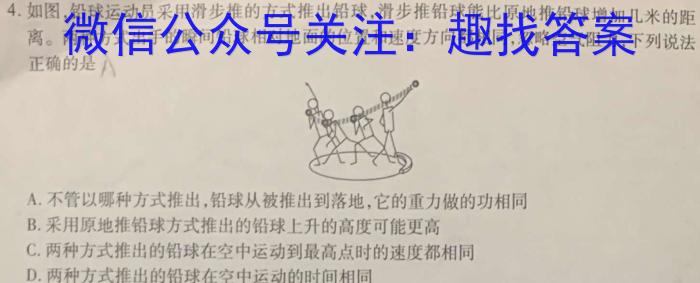 安徽省2023-2024年度（上）九年级期末学情调研物理`