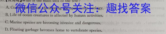 陕西省2024~2025第一学期七期中教学检测试题(卷)英语