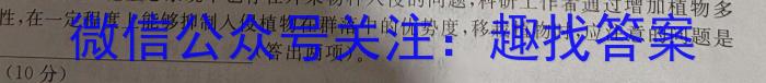 2024届湘豫名校联考春季学期高三第二次模拟考试数学