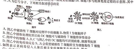 江西省吉安市2024-2025学年上学期高二年级开学考试生物