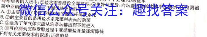 2024年河南省重点中学内部摸底试卷（三）数学