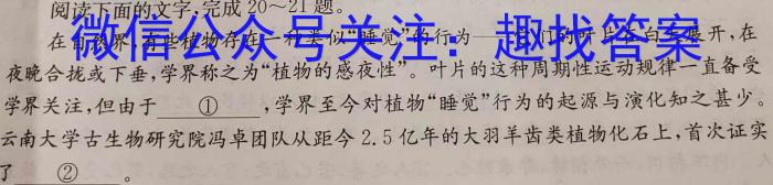 河北省2024年中考适应性训练（5.21）语文