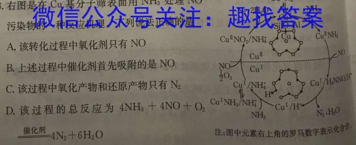 3[济南一模]2023年3月济南市高三模拟考试化学试题