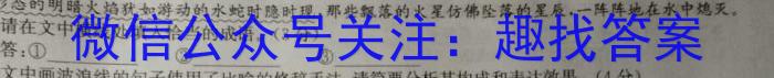 全国名校大联考2023~2024高三第八次联考(月考)试卷语文