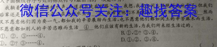 2024年普通高等学校招生全国统一考试仿真模拟卷(T8联盟)(八)语文