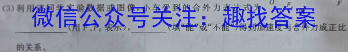 河北省廊坊市安次区2023-2024学年第二学期八年级期末学业质量检测物理试卷答案