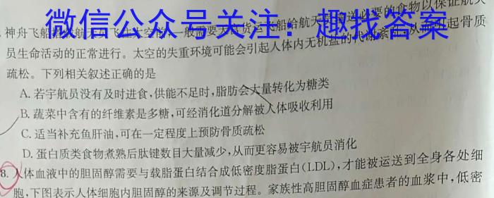 2024届吉林省高二4月联考(JL03B-24)生物学试题答案