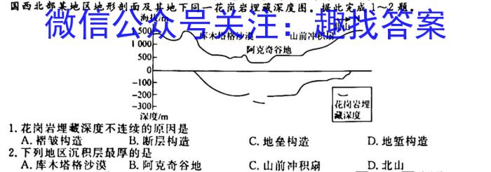 ［济南二模］2024年4月济南市高三模拟考试地理试卷答案