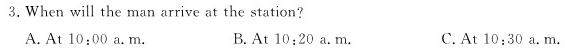 山西省2023-2024学年第一学期九年级教学质量检测（期中）英语试卷答案