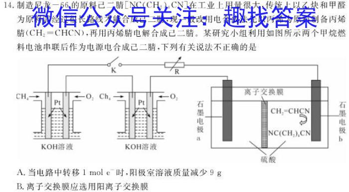 q吉林省2023-2024学年高一年级11月期中考试化学