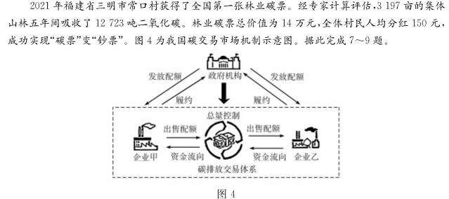 庐江县2023/2024学年度第二学期期末教学质量检测（高一年级）政治y试题