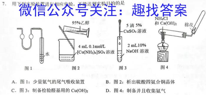 q九师联盟2024届高三10月质量检测巩固卷(新教材-L)G化学