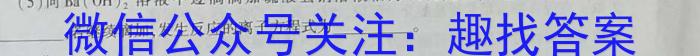 f山西省2023-2024学年第一学期八年级教学质量检测（期中）化学