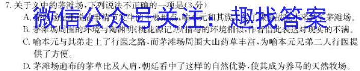 ［江西大联考］江西省2025届高二年级上学期11月联考语文