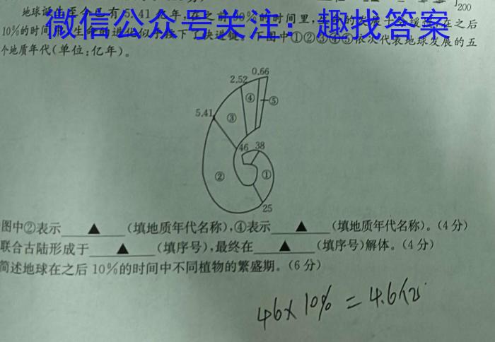 河南省八年级2023-2024学年度综合素养评估（二）【R-PGZX C HEN】&政治