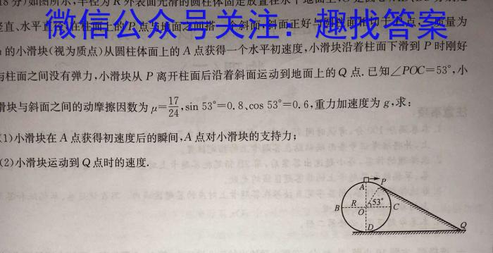 河南省2023-2024学年第一学期八年级期中测试f物理