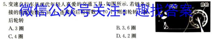 安徽省2023-2024学年度八年级上学期期中综合评估【2LR】q物理