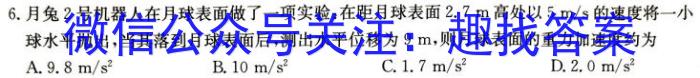 2024年衡水金卷先享题高三一轮复习夯基卷(湖南专版)一f物理