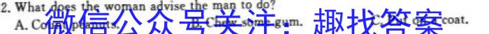 安徽省2024届九年级期中综合评估2L R英语