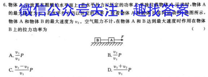 甘肃省2023-2024学年高二年级第一学期期中联考物理`