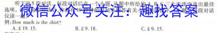 ［青桐鸣大联考］河南省2023-2024学年高二年级学业质量监测考试英语