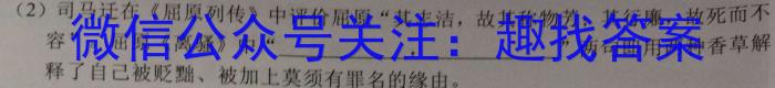 智慧上进·2024届高三总复习双向达标月考调研卷（二）/语文