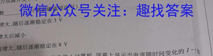 陕西省2023-2024学年度上学期九年级期中学科素养检测（A）q物理