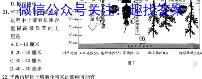 2024届中考导航六区联考试卷(一)&政治