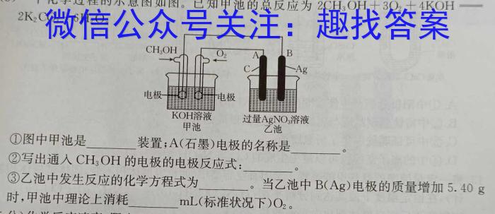 q山西省2023~2024学年度九年级阶段评估(B)R-PGZX E SHX(二)化学