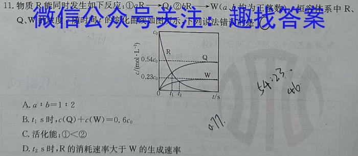 q2024年普通高等学校招生统一考试 最新模拟卷(三)化学