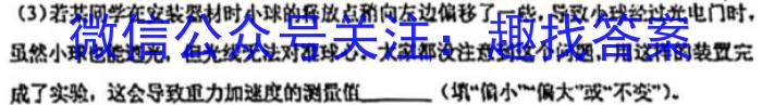 1号卷·A10联盟2026届高一上学期11月联考q物理