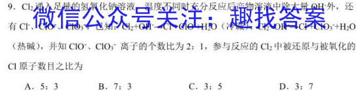 f2024年全国高考仿真模拟卷(一)化学