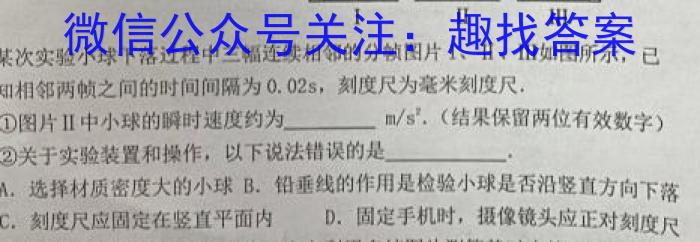 陕西省2023-2024学年度第一学期九年级期中检测（A）l物理