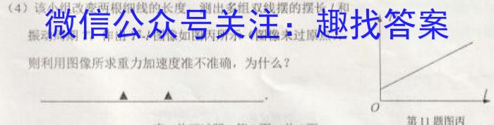 内蒙古2024届高三(10)一轮复习大联考 JKHM(10月)物理`