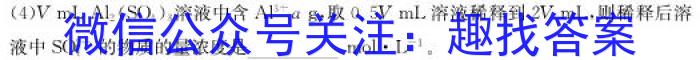 j2024届名校大联盟·高三月考卷（二）化学