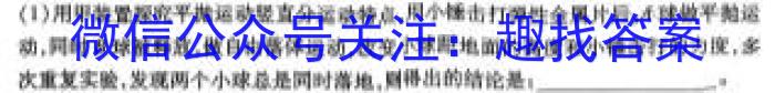 吉林省"通化优质高中联盟”2023~2024学年度高二上学期期中考试(24-103B)f物理