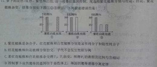 学科网2024届高三11月大联考考后强化卷(全国乙卷)生物