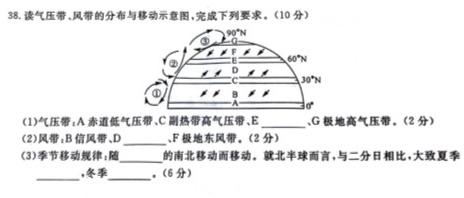 2024届临潼区高三第二次模拟检测地理试卷l