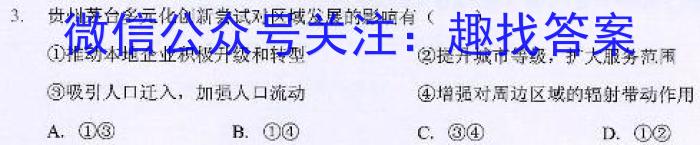 安徽省2024-2025学年高二年级开学大联考&政治