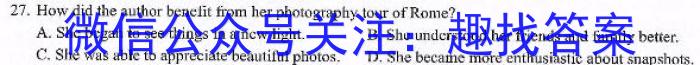 陕西省2023-2024学年度第一学期九年级阶段调研检测（QN）英语